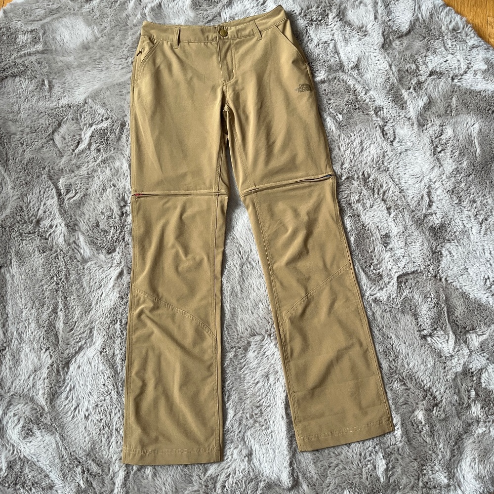 The North Face Zip Off Convertible Hiking Camping Travel Outdoor Pants Size 28